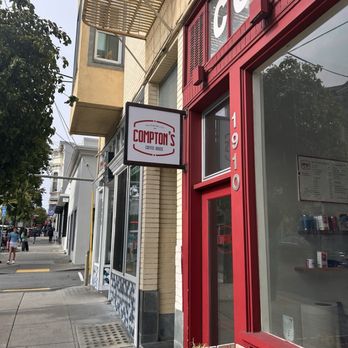 Compton's Coffee House - Sidewalk view of the building - Coffee & Tea Near Me - San Francisco, California Compton's Coffee House - Sidewalk view of the building - Coffee & Tea Near Me - San Francisco, California