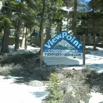 Viewpoint Condominiums - Look for this sign... you'll know you're there. - Condominiums Near Me - Mammoth Lakes, California