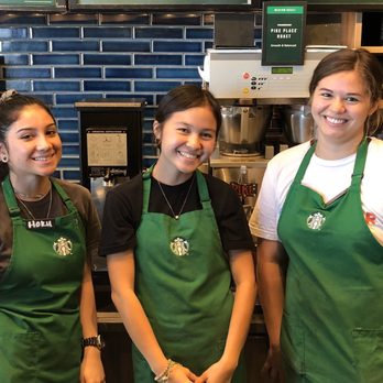 Starbucks - Hoku , kiana, grace . Three of the great crew members at Starbucks who have been very accommodating. I got to know well. - Coffee & Tea Near Me - Honolulu, Hawaii