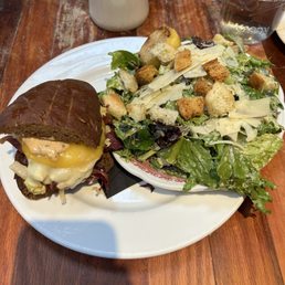 Caesar Salad and Reuben Sandwich Caesar Salad and Reuben Sandwich