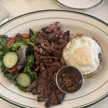 Rise & Set - Steak and egg over rice - Breakfast & Brunch Near Me - San Francisco, California Rise & Set - Steak and egg over rice - Breakfast & Brunch Near Me - San Francisco, California