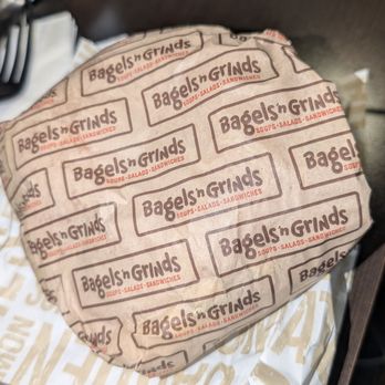 Bagels ‘n Grinds - veggie bagel. solid. - Coffee & Tea Near Me - College Park, Maryland