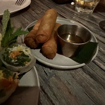 Up Thai - Crispy Spring Rolls - Thai Near Me - New York, New York