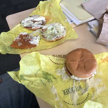 McDonald's - This is a shame, in the trash it goes. - Fast Food Near Me - Auburn, Maine