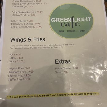 Green Light CBD Cafe - Menu - Coffee & Tea Near Me - Huntsville, Alabama