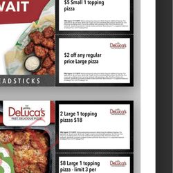 Subway - Momma DeLuca Pizza Coupons