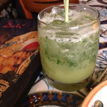 Dali Restaurant & Tapas Bar - Mojito Especial. Absinthe muddled lime & mint, pineapple and ginger ale BOMB!! - Spanish Near Me - Somerville, Massachusetts Dali Restaurant & Tapas Bar - Mojito Especial. Absinthe muddled lime & mint, pineapple and ginger ale BOMB!! - Spanish Near Me - Somerville, Massachusetts
