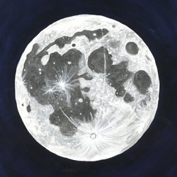 Moon Sanctuary - Painting by Jen Eckard