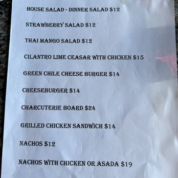 Canvas Artistry - Lunch menu - Tacos Near Me - Albuquerque, New Mexico