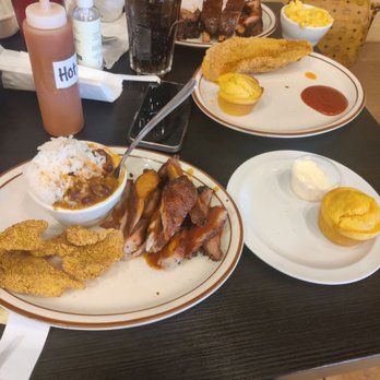 Mountain West Eatery - Catfish, red beans and rice, Mac & cheese, rid tips & corn bread - American Near Me - Las Vegas, Nevada
