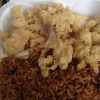 Conch Heaven - Cracked Conch with Peas N Rice - Caribbean Near Me - Miami, Florida