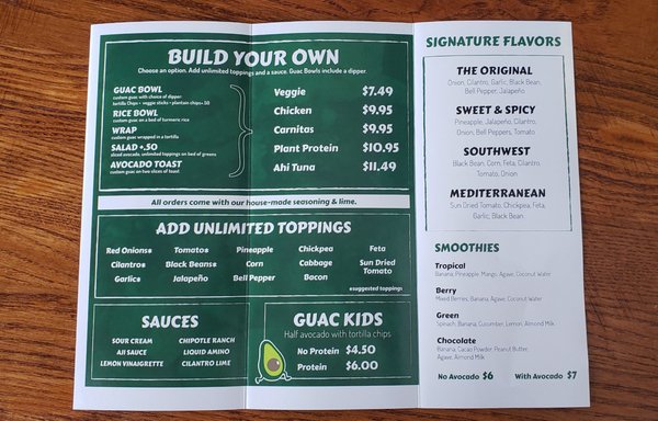 Menu photo 4 Guaca Go Boynton Beach, FL Menu photo 4 Guaca Go Boynton Beach, FL