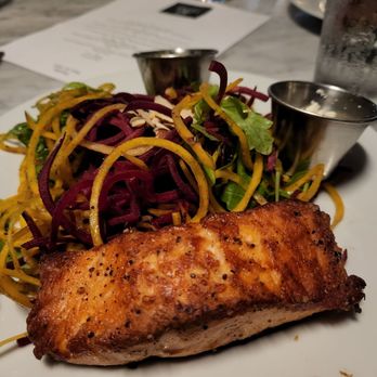 Péché - Beet salad with salmon - Lounges Near Me - Austin, Texas