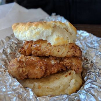 Babe's Doughnut - Honey butter chicken biscuit - Donuts Near Me - Bryan, Texas
