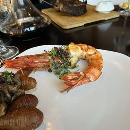 Shrimp and potatoes Shrimp and potatoes
