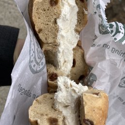 Cinnamon Raisin Bagel Cinnamon Raisin Bagel