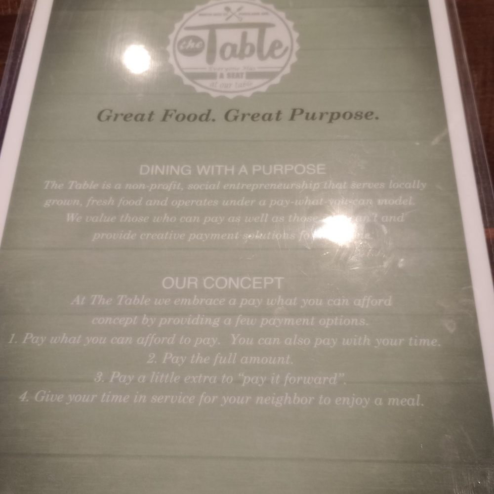 The Table - Menu - American Near Me - Louisville, Kentucky The Table - Menu - American Near Me - Louisville, Kentucky