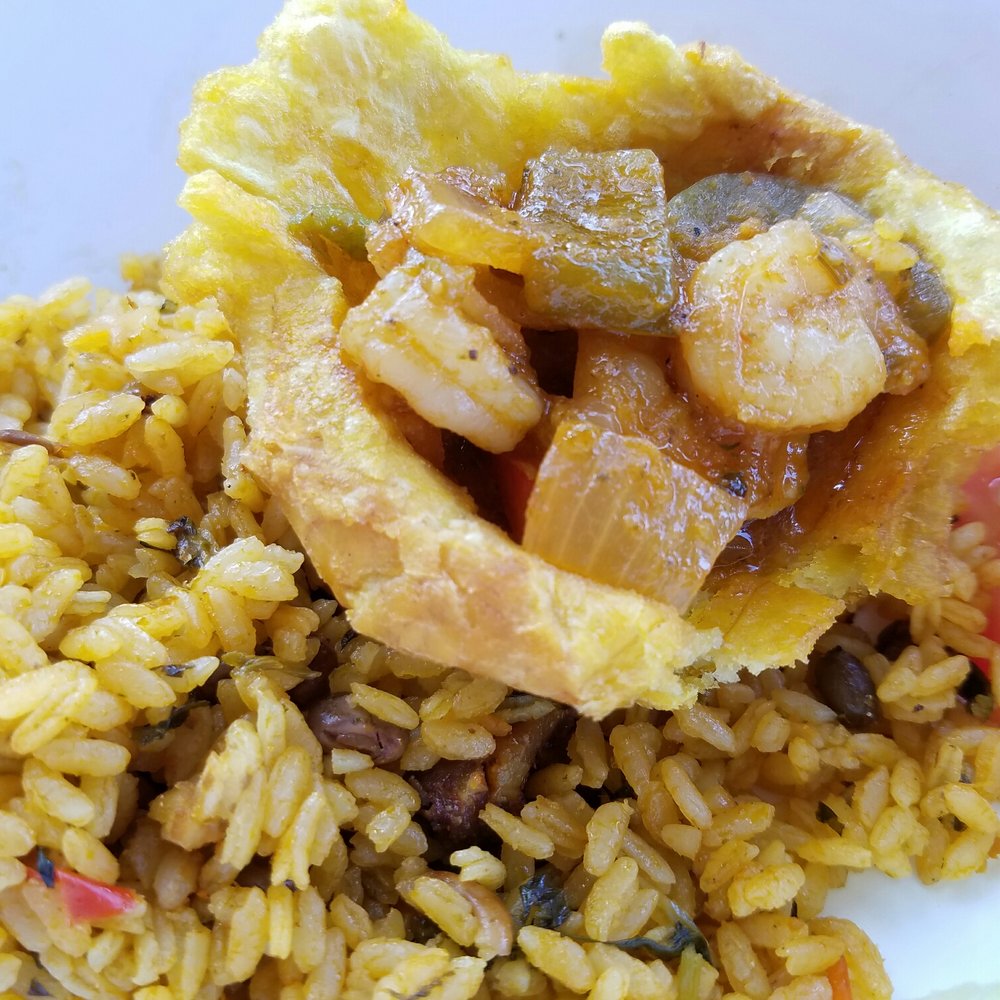 Ay Bendito Con Sabor A Puerto Rico - Mind Blowing!!! Chef Wanda makes amazing dishes..Arroz con Gandules..Stuffed Tostones with Shrimp..oh..so good - Puerto Rican Near Me - Miami, Florida