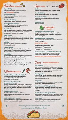 Menu photo 6 Flaco's Mexican Restaurant Naples, FL