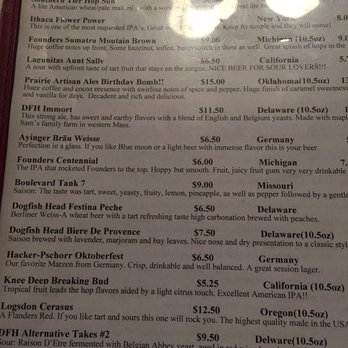 Holy Smoke - Beer menu - Barbeque Near Me - Mahopac, New York