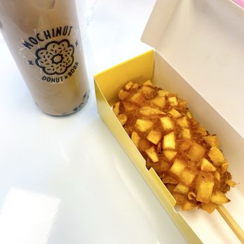 Mochinut Grand Rapids - Potato and mozzarella corndog - Donuts Near Me - Grand Rapids, Michigan Mochinut Grand Rapids - Potato and mozzarella corndog - Donuts Near Me - Grand Rapids, Michigan