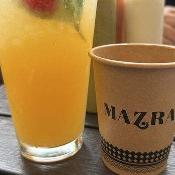 Mazra - MELON PINEAPPLE REFRESHER - Middle Eastern Near Me - San Bruno, California