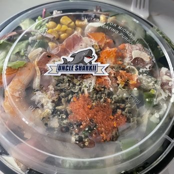 Uncle Sharkii Poke Bar - My to go order from Uncle Sharkii - Poke Near Me - Concord, California Uncle Sharkii Poke Bar - My to go order from Uncle Sharkii - Poke Near Me - Concord, California