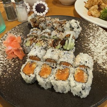 Osaka Sushi & Grill - Few sushi rolls to share..... - Sushi Bars Near Me - Parrish, Florida