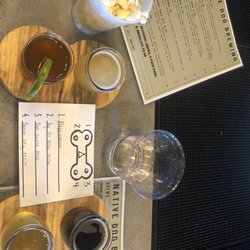 Native Dog Brewing - Flight of beer