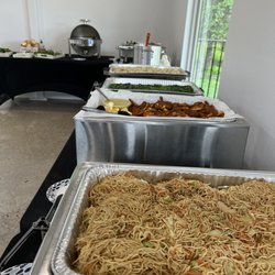 Lena’s Asian Kitchen - Asian Party Trays - Buffet Set Up