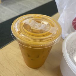 Thai ice tea Thai ice tea