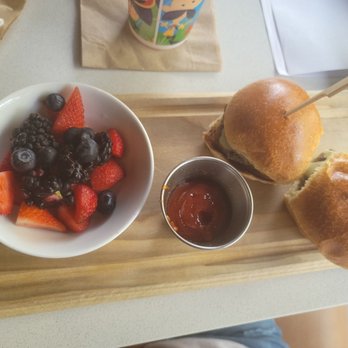 LTC - I order sliders from the kids menu the presentation is beautiful and I love how they gave different kind of fruits - Mexican Near Me - Chula Vista, California LTC - I order sliders from the kids menu the presentation is beautiful and I love how they gave different kind of fruits - Mexican Near Me - Chula Vista, California
