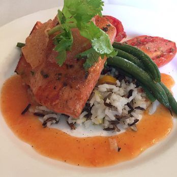 Legislative Dining Room - Citrus salmon from the day's Feature Sheet was excellent. - Breakfast & Brunch Near Me - Victoria, British Columbia
