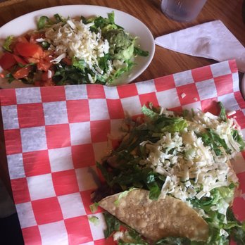 Las Braza's Mexican Grill - Taco Mix - a great sampling of their taco and meats. - Mexican Near Me - Tallahassee, Florida
