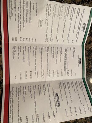Menu photo 2 Amore Pizza Mechanicsburg, PA