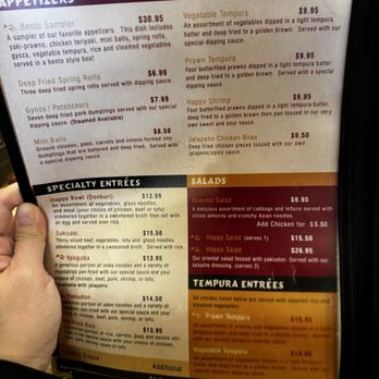 Happy Teriyaki 11 - Menu - Japanese Near Me - Puyallup, Washington Happy Teriyaki 11 - Menu - Japanese Near Me - Puyallup, Washington