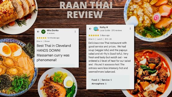 Menu photo 8 RAAN THAI Fairview Park, OH