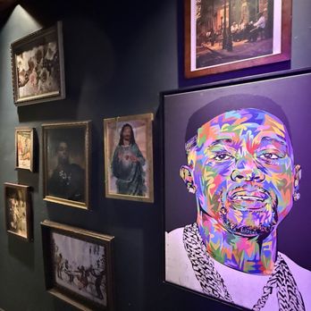 Louisiana Purchase - Corridor art - Cocktail Bars Near Me - San Diego, California