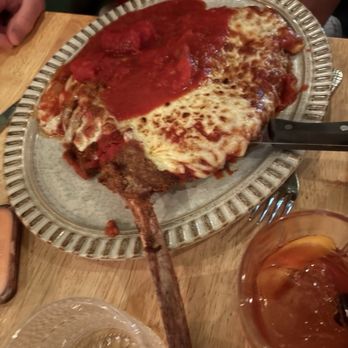 Grotta Di Fuoco - Bone in Veal Chop Parmigiana - Pizza Near Me - Long Beach, New York