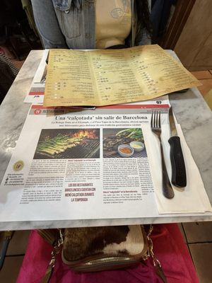 Menu photo 4 Restaurante Bodega Joan Barcelona, B Menu photo 4 Restaurante Bodega Joan Barcelona, B