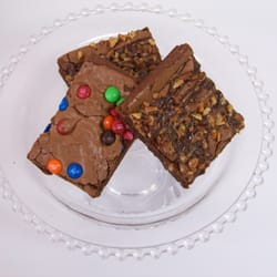 Kathy's Cakes and Big Dipper Ice Cream - Homemade Brownies.
