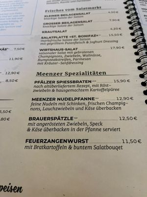Menu photo 1 Bratwurst Glöckle Mainz, RP