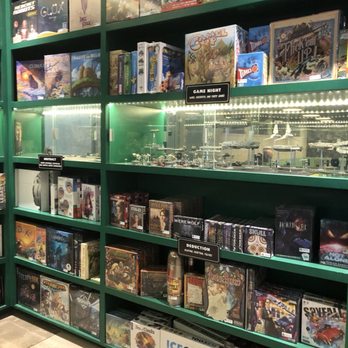 Nerdvana - Just one of their 3 board game walls - New American Near Me - Frisco, Texas