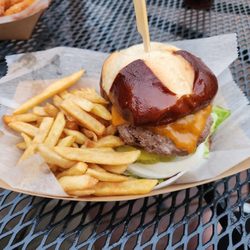 Gustos Bar & Grill - $7 burger and fries