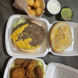 2. Cheeseburger Spicy Fried Pickles Tater Tots 2. Cheeseburger Spicy Fried Pickles Tater Tots