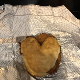 Heart shaped biscuits. Love my chicken! Heart shaped biscuits. Love my chicken!