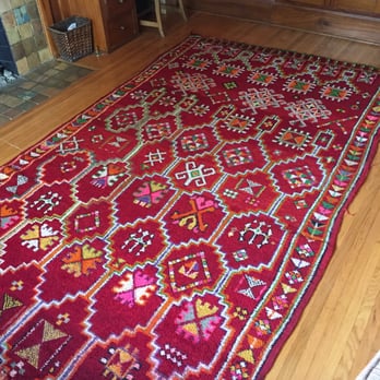 Rug Ideas - Our clean moroccan rug after the cleaning.  We will eventually take it back to get the edges repaired. - Carpet Cleaning Near Me - Van Nuys, California