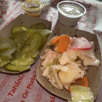 Dabush - Limited pickles and sauces - Mediterranean Near Me - Hollywood, Florida Dabush - Limited pickles and sauces - Mediterranean Near Me - Hollywood, Florida