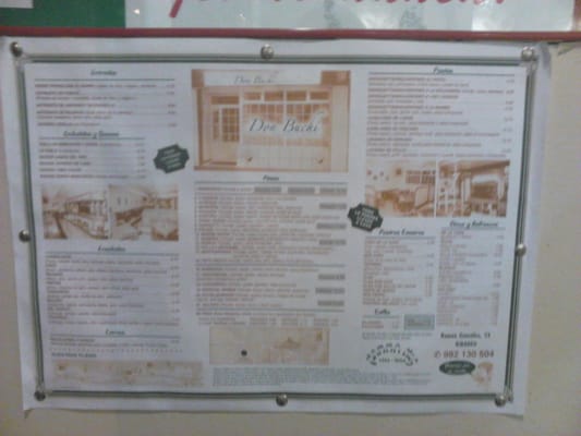 Menu photo 2 Pizzería Don Buchi Ribadeo, LU Menu photo 2 Pizzería Don Buchi Ribadeo, LU