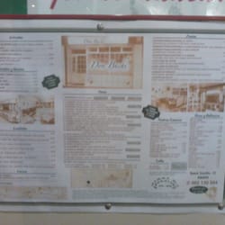 Pizzería Don Buchi - Carta del restaurante